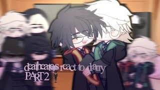 The Deatheaters React To Drarry | Part 2 | Harry Potter/HP | Gacha Club | Drarry | MY AU