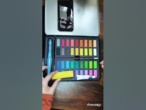 Giorgione 36 Pc's Of water color paint set (colors & pigments) (Paint Box)  - 36 Pc's Of water color paint set (colors & pigments) (Paint Box) . Buy  watercolor cake kit toys