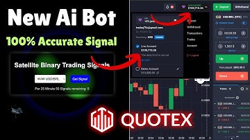 🚀 Quotex Satellite Bot 2025 | 100% Accurate Trading Signal Strategy for Binary Options