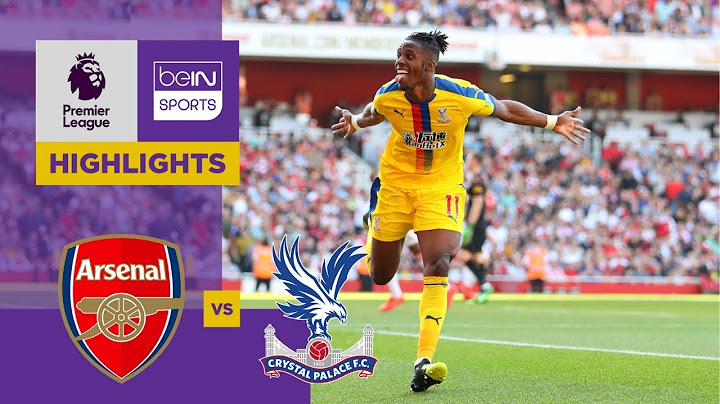 Arsenal 2-3 Crystal Palace Match Highlights