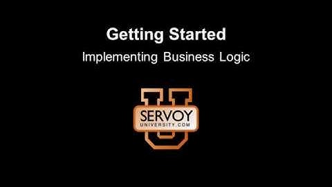 Implementing Business Logic