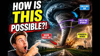 How Tornadoes Form: The Anatomy of Nature’s Fury #science #explained