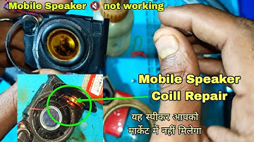 All china mobile speaker 🔇  jumper Solution // Speaker Coill repair only 1 jumper fix problems