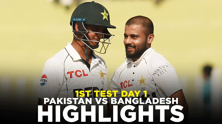 Full Highlights | Pakistan vs Bangladesh | 1st Test Day 1 2024 | PCB | M8A1K