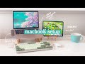 unboxing & setting up my new macbook pro + accessories ✩°｡⋆