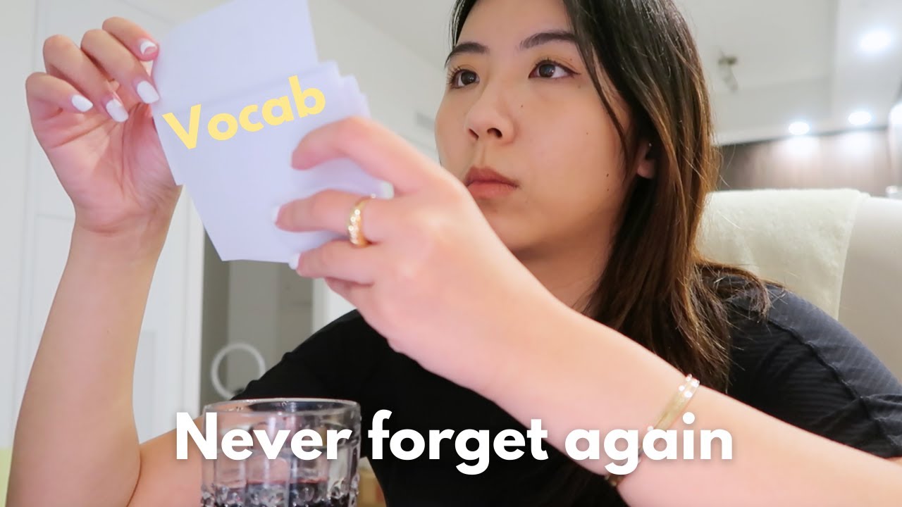 How I study vocabulary in French, Japanese & Korean and never forget them again