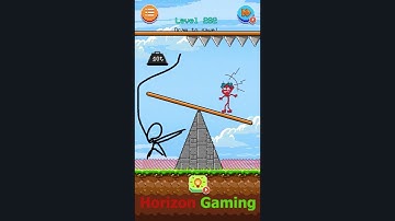 Stickman Draw Troll Puzzle LEVEL 202 Draw to save - Gameplay Walkthrough Android IOS