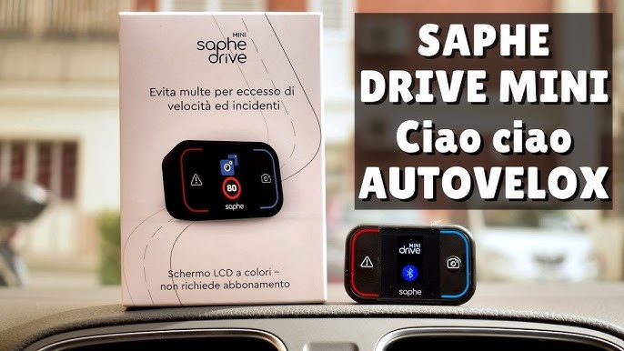 Saphe Drive MINI. Dispositivo allerte #autovelox, in tutta Europa e senza  #abbonamento. Recensione 