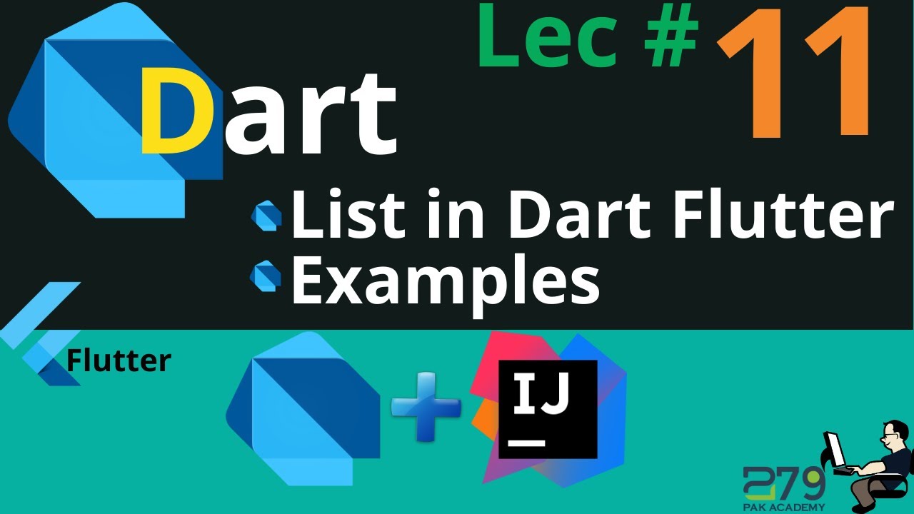 list in dart flutter tutorial in hindi || Lec # 11 - YouTube