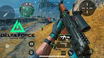 Delta Force Mobile Max Graphics 60 FPS Gameplay !