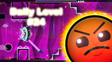 Geometry Dash World | Daily Level #24 | "Flock" by UserMatt & Underings (Epic/Harder6/Coins) - Porky