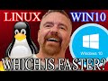 Linux v Windows: Which is FASTER? - Software Drag Racing!