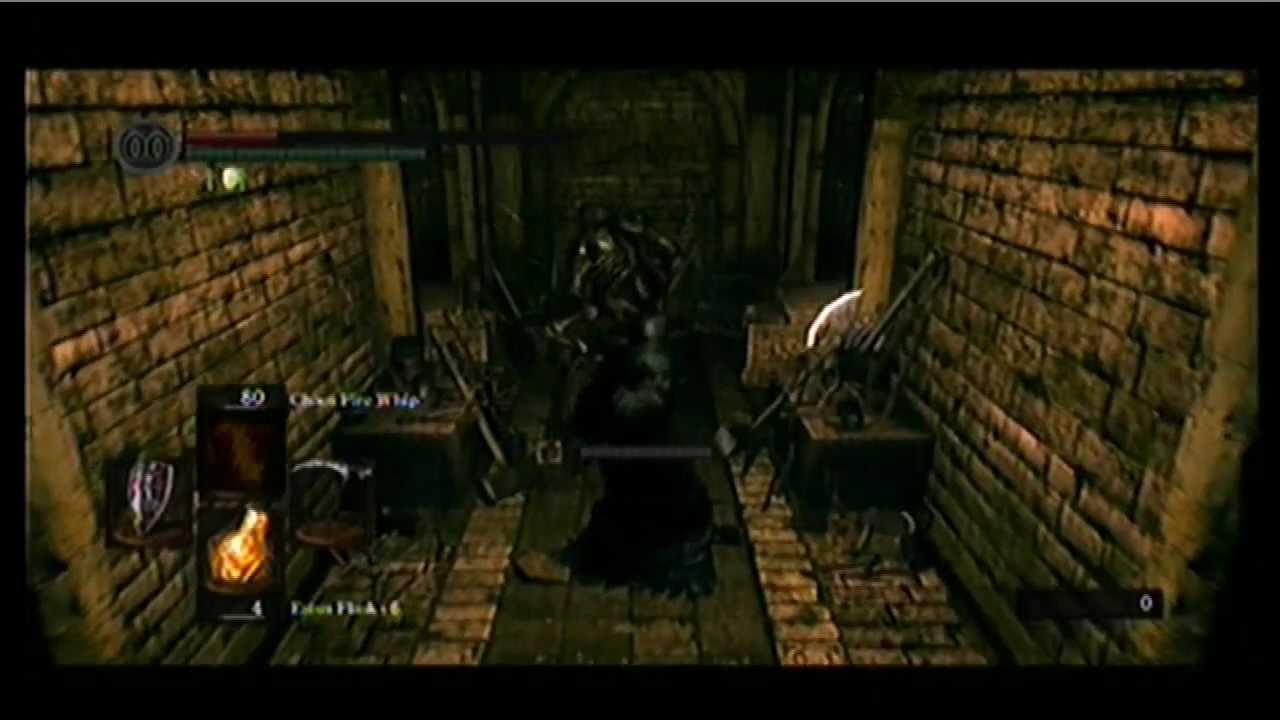 Dark Souls- How to get to Blacksmith Vamos from Firelink Shrine ...