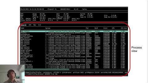 LISA21 - Below: Interactive Resource Monitor for Modern Linux Systems