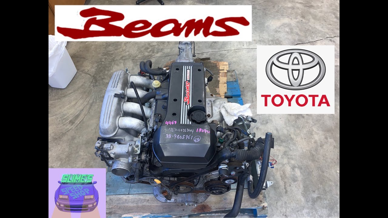 Toyota 3SGE BEAMS Disassembly Part #1 - YouTube