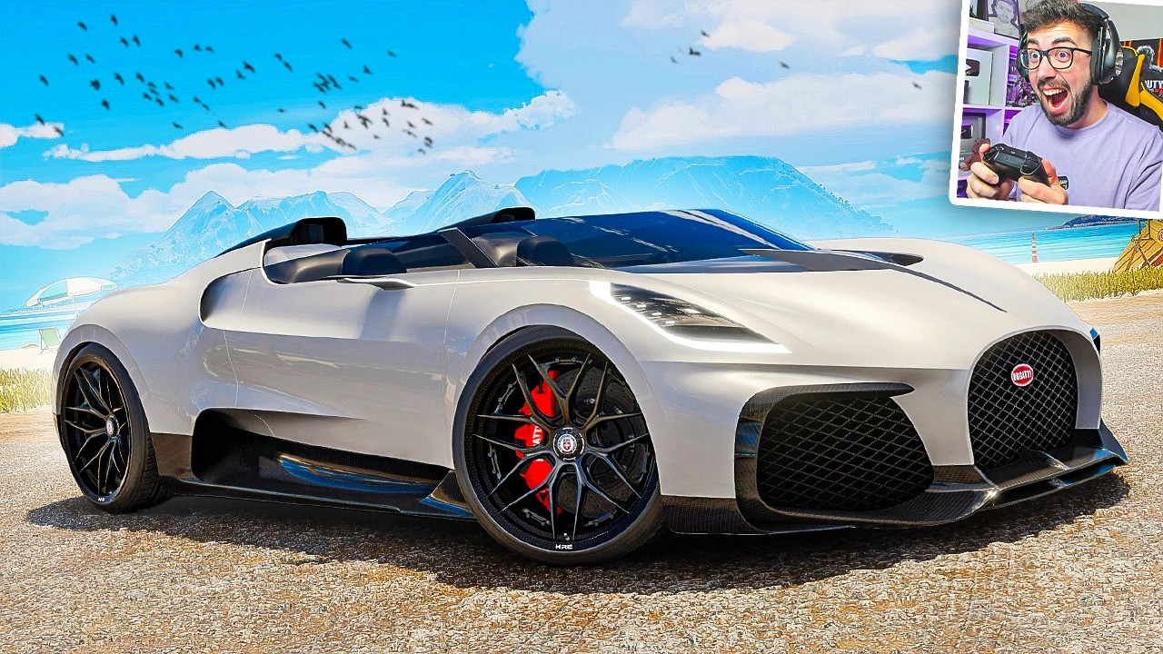 TUNEANDO un BUGATTI DESCAPOTABLE en THE CREW MOTORFEST 😱