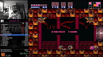 Super Metroid || Max%GT Code 1:22:39