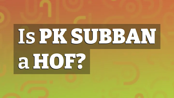 Is PK Subban a HOF?