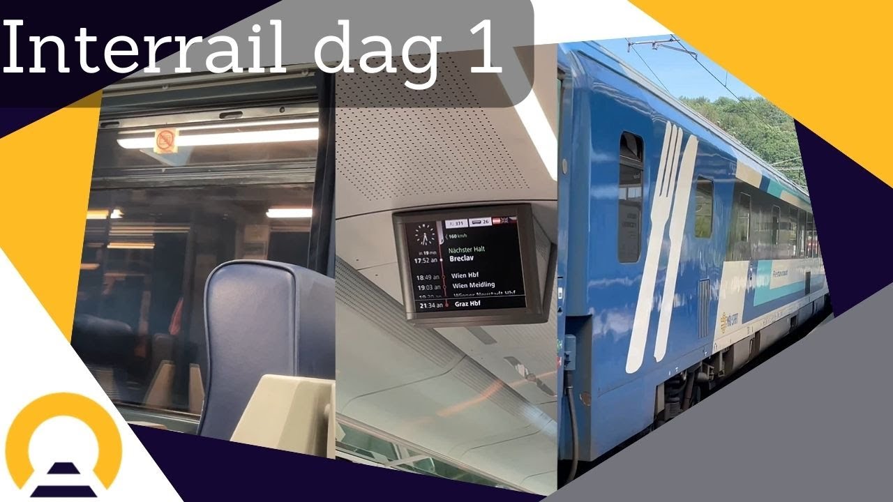Met de trein naar Wenen | #interrail 2023 - YouTube