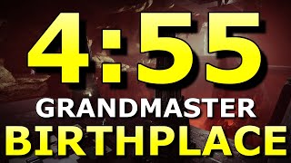 Birthplace of The Vile Grandmaster in 4 Mins! (4:55 Plat)