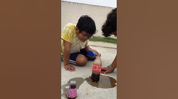 KIDS Science Experiment • Mentos + Coke