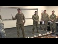 MCCC Students Conduct Company Combined Arms Rehearsal