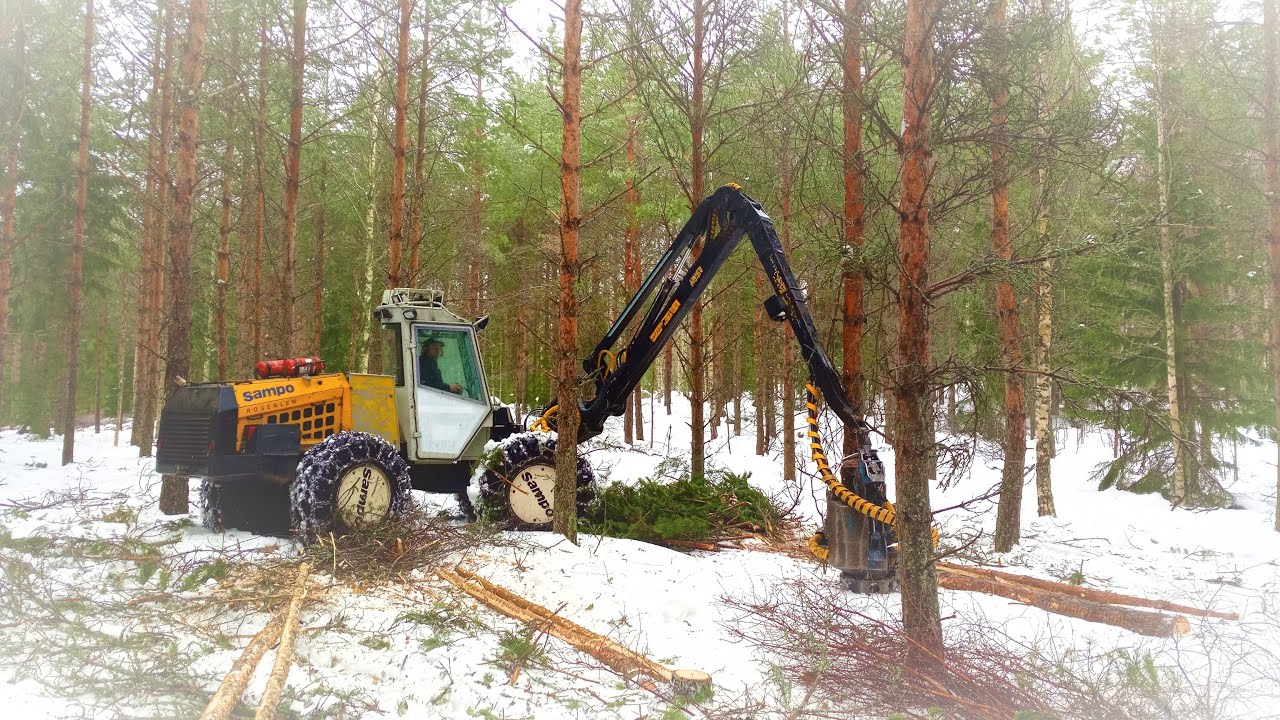 Sampo-Rosenlew 1046 männikössä, osa 1/2.