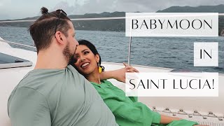 OUR BABYMOON IN SAINT LUCIA.