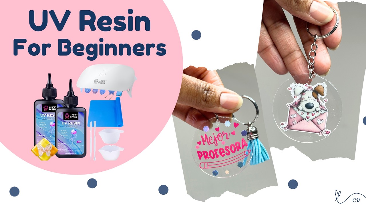 It's My First Time | UV Resin For Beginners | Cricut Projects - YouTube