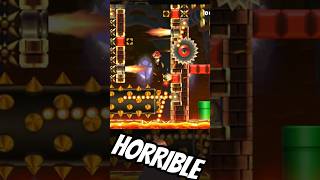 Mario Maker 2 : Le Speedrun IMPOSSIBLE 💀 #supermariomaker2 #challenge #shorts