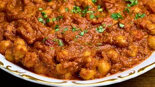 Lazy Chickpea Curry Recipe That ACTUALLY Tastes Good (Chana Masala)