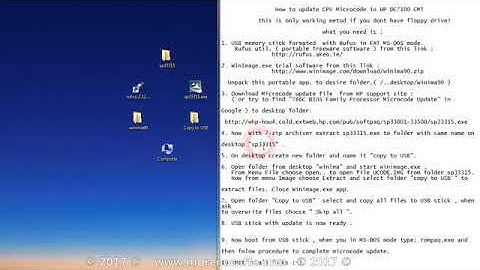 Update cpu microcode in BIOS   HP pc   Ashan Ali