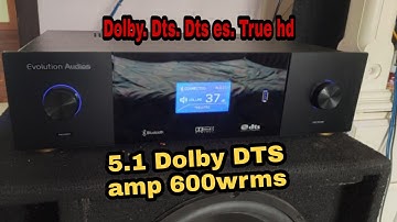 5.1 dolby dts amp 600wrms. futech dsp based remote kit