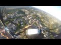 Jowai town flying paramotoring joyride 360 degree views