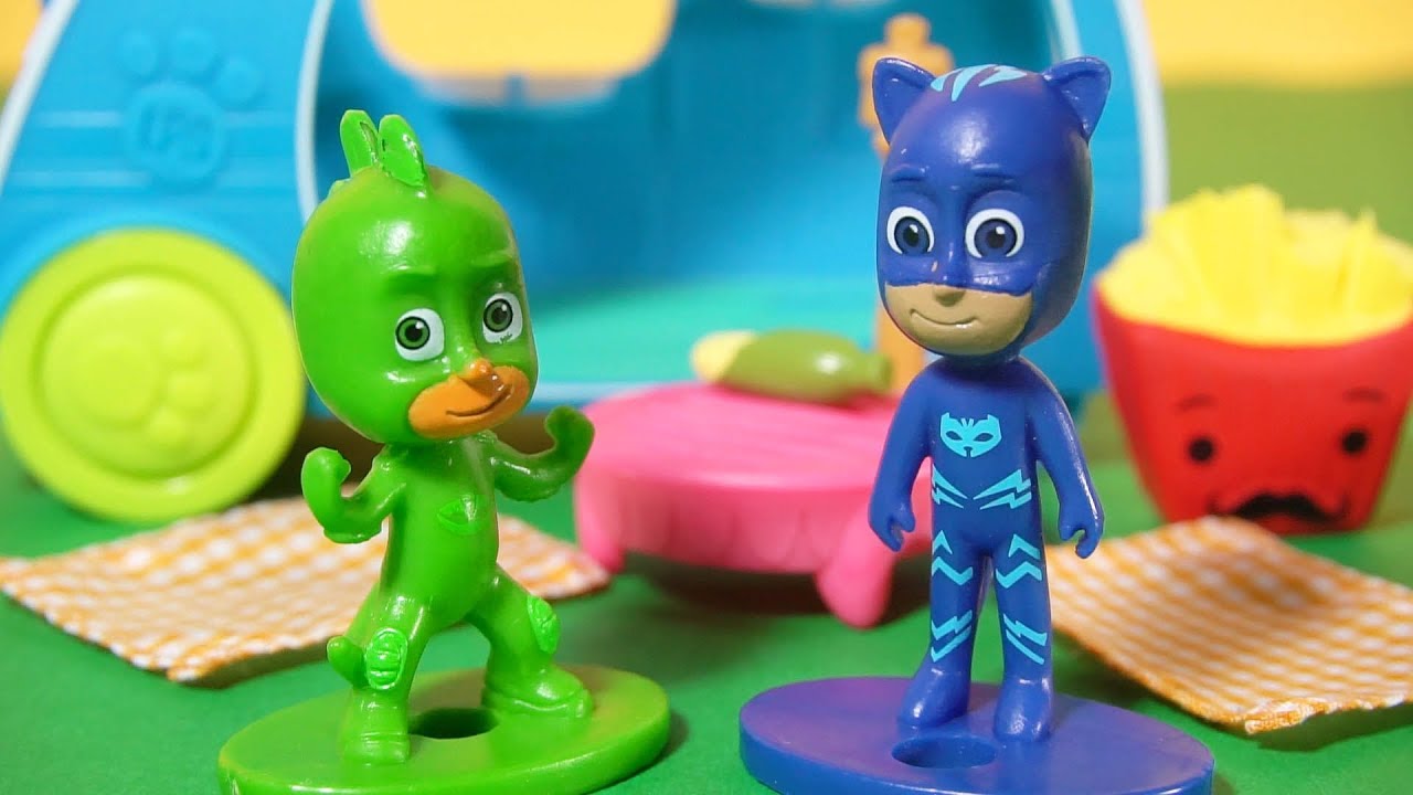 Pijamaskeliler Türkçe - Pijamaskeliler Kamp Yapıyor - YouTube Birlikte Oynayalım TV