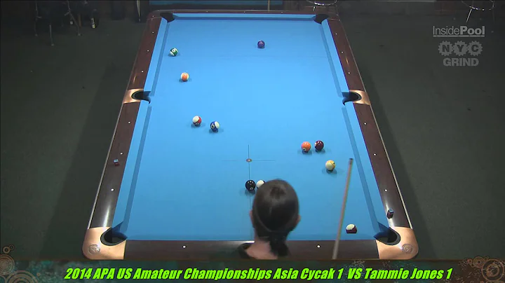Asia Cycak VS Tammie Jones APA US Amateur Champion...