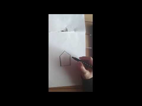 ვისწავლოთ ხატვა. დავხატოთ სახლი