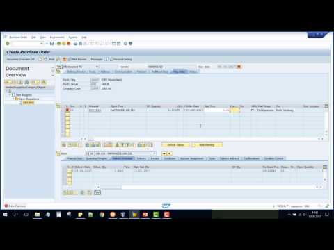 Video: SAP FICO'da nasıl dahili sipariş oluşturabilirim?