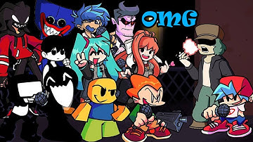 FNF Headache mods and different characters sing it (Everyone Sings Headache)