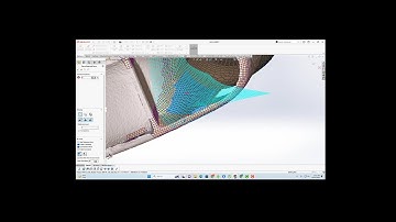 Power Surfacing 7.1 in Solidworks (scan data) reverse engineering part -1