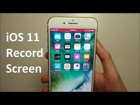 How To Record Screen Iphone 7 Ios 11 12