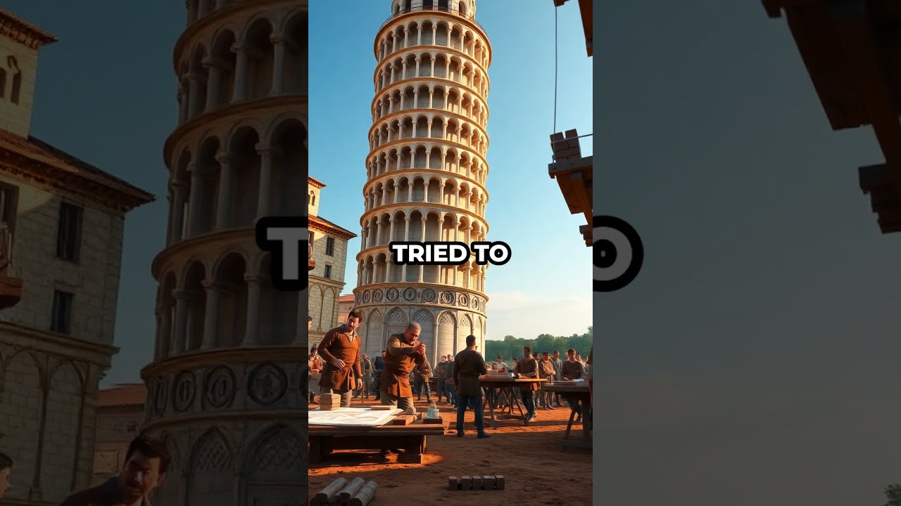 How Pisa S Tower Leaned Before It Was Even Finished 
