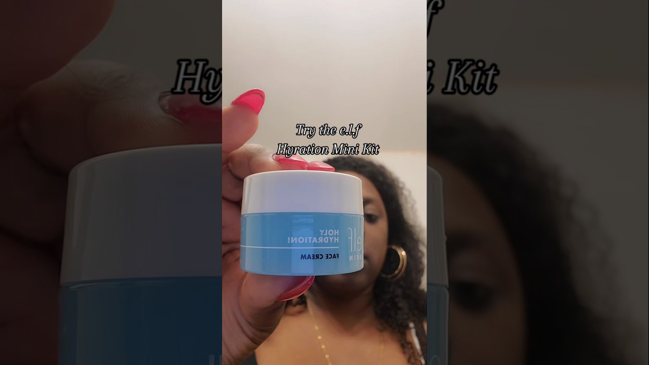Trying e.l.f. Holy Hydration skincare!