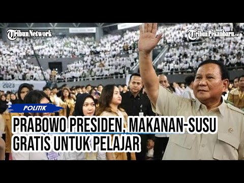 Terpilih Jadi Presiden, Prabowo Bakal Beri Makanan dan Susu Gratis buat Pelajar