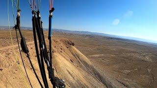 Paragliding and paramotor on Otto's Ridge in Mack Colorado near grand junction