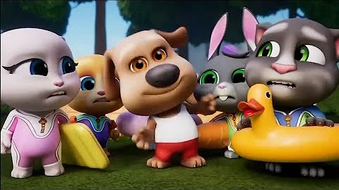 Watch the video about 🎄🏡frosty fun ||🎄🏡 talking Tom shorts best moments