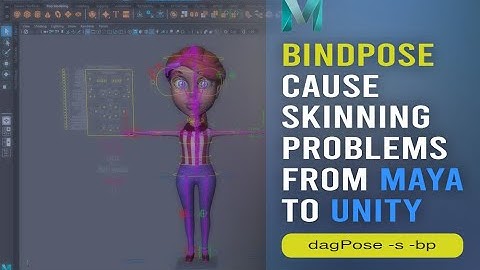 Bindpose Cause of skinning problems from Maya to Unity Game Engine