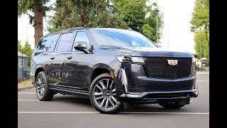 2023 Cadillac Escalade Esv 4Wd Sport Platinum Walk Around And Info