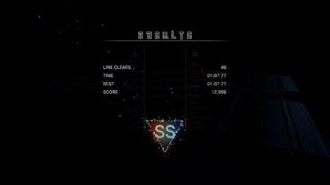 Tetris Effect 1:07:77 Sprint
