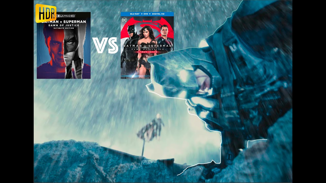 ▶ Comparison of Batman v Superman: Dawn of Justice 4K (4K DI) HDR10 vs 2016 EDITION